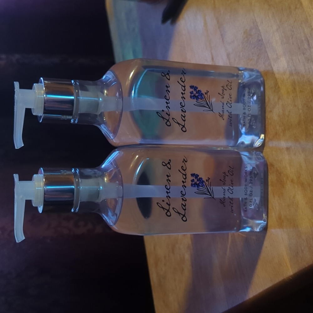 Linen and Lavender Hand Soap with Olive Oil